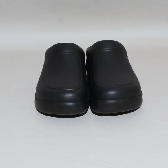 Womens Klogs Footwear Malibu Size 6 Wide Black Non Slip Work Shoes Slip On Clogs - Picture 3 of 7